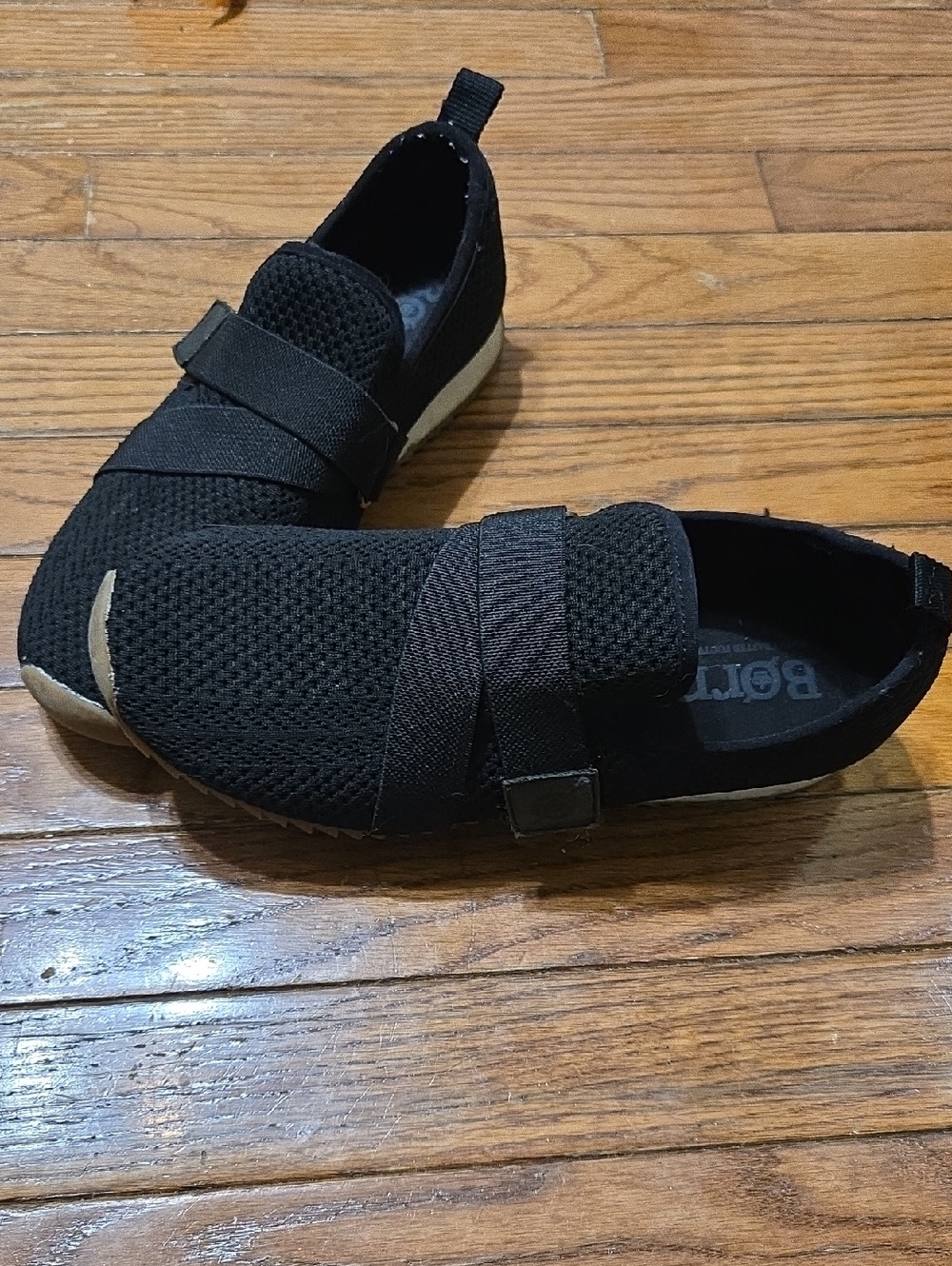 Born Black Slip-On Stretch Sneakers